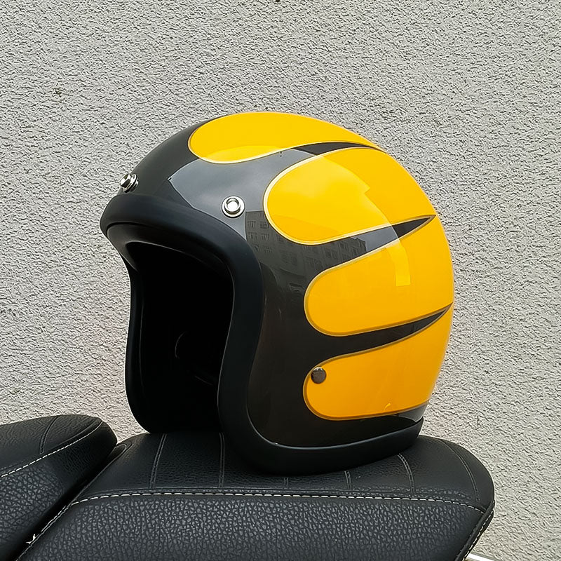 RetroRider | Stijlvolle motorhelm met laag profiel