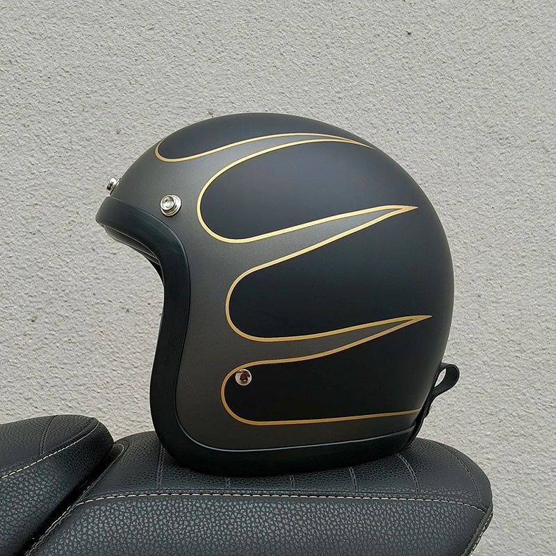 RetroRider | Stijlvolle motorhelm met laag profiel