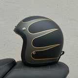 RetroRider | Slanke Low-Profile Motorhelm met DOT & ECE Goedkeuring
