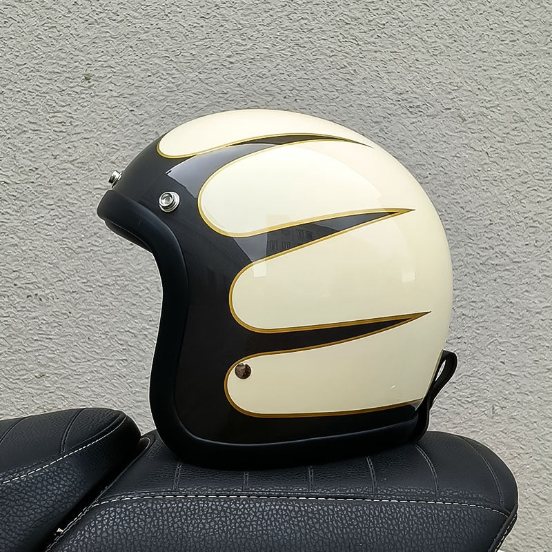 RetroRider | Stijlvolle motorhelm met laag profiel