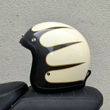 RetroRider | Slanke Low-Profile Motorhelm met DOT & ECE Goedkeuring