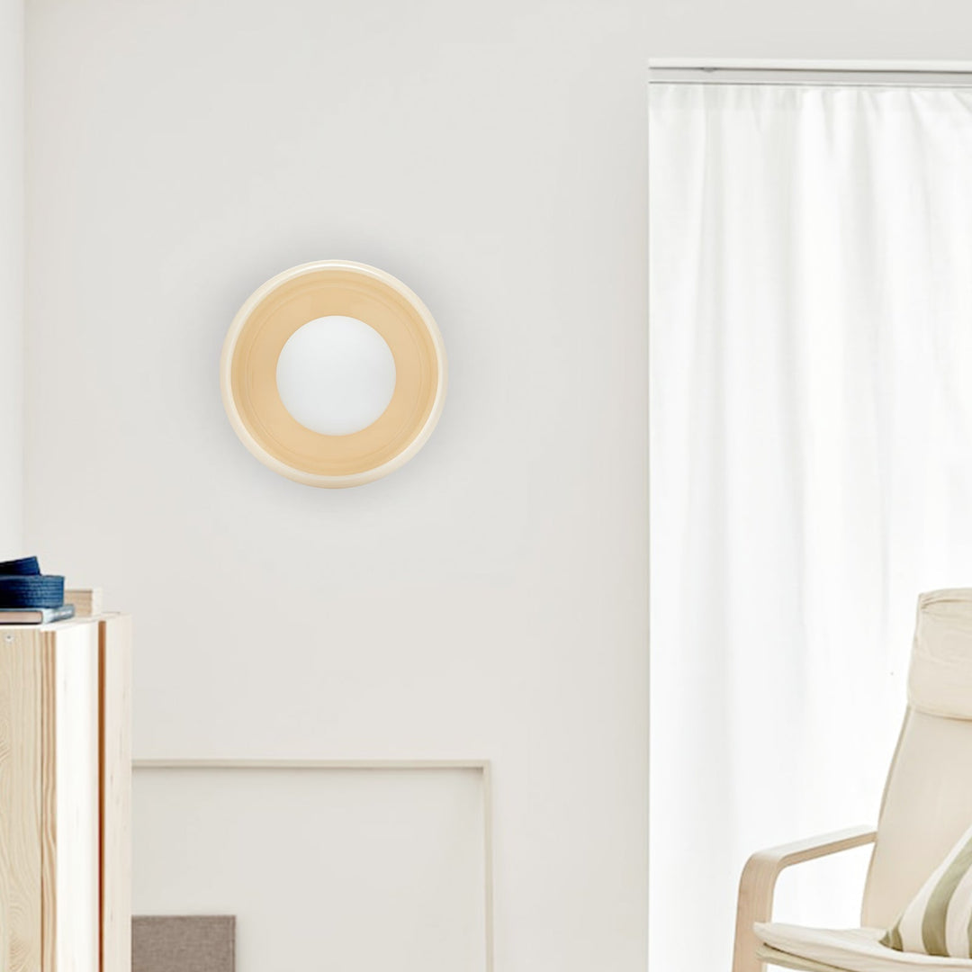 Ronde Keramische Wandlamp – Circo