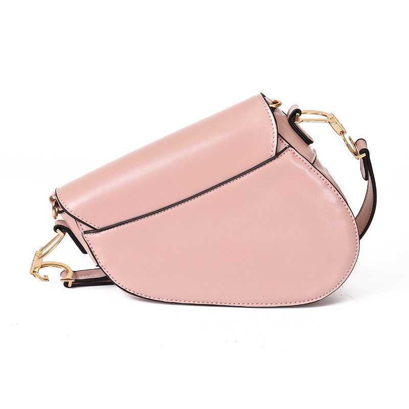 Sandsberg - luxe dames schoudertas - exclusieve PU - leren zadeltas