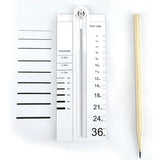 Multifunctionele geometrische sjabloon | Tekenset | Meetinstrument voor school en architectuur