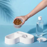 PetFeed Duo Bak - Voor Gemakkelijke Voeding en Drinken