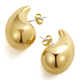 Dames Chunky Teardrop Oorbellen