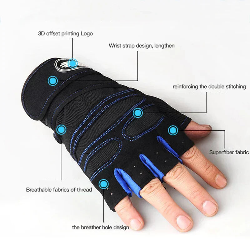 FITFLEX – Schokbestendige Trainingshandschoenen voor Maximale Bescherming en Polsondersteuning