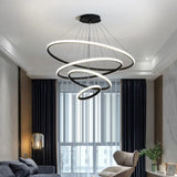 Designer LED hanglamp kroonluchter – moderne 3D ringvorm
