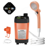Mobiele Campingdouche Kit – Met Digitale Display en Instelbare Waterstroom voor Avonturiers