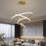 Designer LED hanglamp kroonluchter – moderne 3D ringvorm