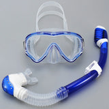 AquaJuni Kinder Duikmasker met Snorkel | Antivolg & Levensveilig | Gehard Glas & Silicoon | Voor Jongens & Meisjes 7–15 Jaar
