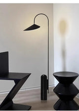 Nordic Arum | Minimalistisch Design Vloerlamp met Marmeren Basis | Scandinavisch design vloerlamp | Dimbare LED verlichting | Luxe marmeren voet | Energiezuinig | Moderne elegante stijl | Vloerverlichting voor woonkamer slaapkamer