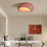 LED plafondlamp in wabi-sabi stijl – decoratieve plafondlamp met organische vorm