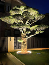 LED-verlichting voor bomen – Ronde grondlamp 360° voor tuin, oprit en landschap