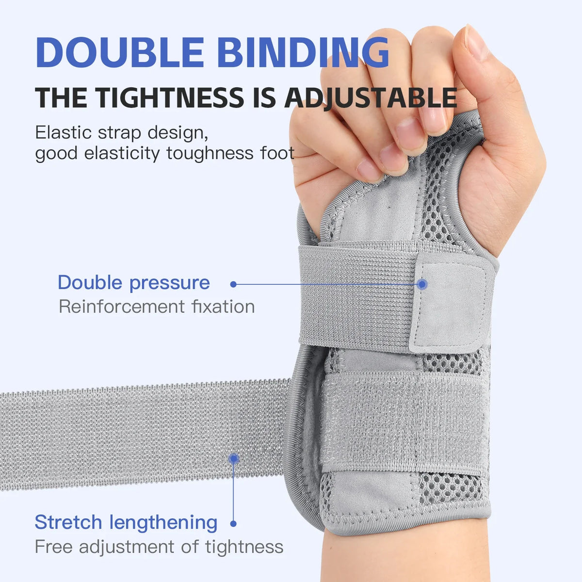 Wrist Brace with Splint for Carpal Tunnel | Wrist Brace | Support for Arthritis, Tendonitis & Wrist Pain