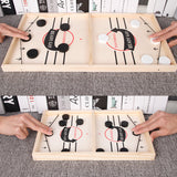 2-in-1 Tafelvoetbal & Sjoelplezier – GameMaster