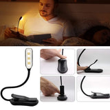 LumiLeaf 7 LED Leeslamp | USB Oplaadbaar | 3 Kleurtinten & 9 Helderheidsniveaus | Flexibel & Oogvriendelijk