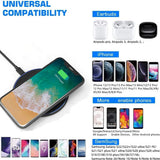 30W Snelle Draadloze Oplaadpad | Premium USB C Oplaadkabel MagSafe Oplader voor Apple iPhone, Samsung & Android - Snelle Draadloze Oplaadpad