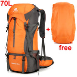 Alpivento 70L Trekkingrugzak | Waterdichte Campingrugzak met Regenbescherming | Grote Outdoor Rugzak voor Wandelen, Bergbeklimmen & Reizen Merkennaam: