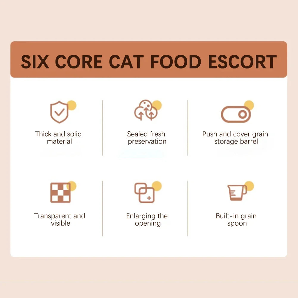 FutterBox FrischGut | Luchtdicht & Vochtbeschermend | 5kg | Voor Honden- & Kattenvoer
