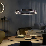 Moderne LED-hanglamp in ringvorm – elegante ronde plafondlamp