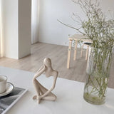Minimalistische decoratie met abstract motief