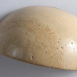 Halfronde LED Wabi-Sabi Wandlamp – ZenGlow