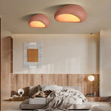 LED plafondlamp in wabi-sabi stijl – decoratieve plafondlamp met organische vorm