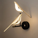 Wandlamp geïnspireerd op een vogel met modern design