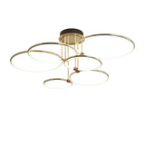 Moderne LED-hanglamp met ringen – plafondlamp met geometrische vorm