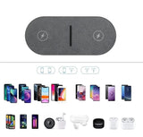 40W Draadloze Oplaadstation – Supersnel Opladen voor iPhone, AirPods & Samsung