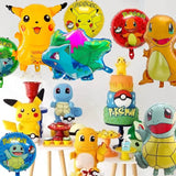 Pikachu en Charmander Aluminium Ballonnen – Feestdecoratie voor Pokémon Fans