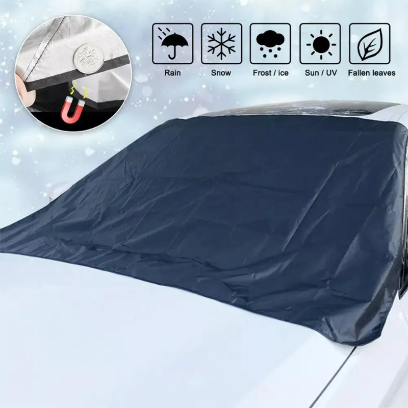Magnetische Allwetter-Windbeschermhoes – FrostGuardia
