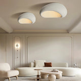 LED plafondlamp in wabi-sabi stijl – decoratieve plafondlamp met organische vorm