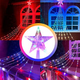 Zonne-energie Kerstboom Lichten - Stralende decoratie voor een magische kerstervaring