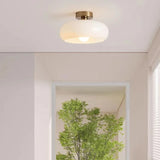 Hanglamp met opaliserende kap – een elegante retro Bauhaus accent