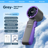 CoolityGo Handventilator met Ice-Cool-technologie | 100 snelheidstanden | 3600mAh accu | Opvouwbaar & ultralicht