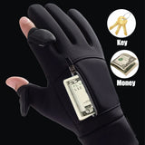 FrostGrip | Winterhandschoenen met omklapbare vingertoppen | Waterdicht, Winddicht & Touchscreen-compatibel | M–XL