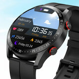CARDIOTRON – Premium heren-smartwatch met ECG+PPG & belfunctie