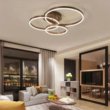 RingLuma | Energiezuinige LED plafondlamp | Elegant ringontwerp | Modern design | IJzer en acryl | AC 90-260V | Diverse afmetingen | Verfijnde sfeer voor elke kamer