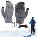 Verwarmbare Handschoenen FROSTIQ | USB-opladen | Touchscreen & Anti-slip | Winter Thermo-handschoenen voor Buiten & Fietsen