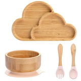 Kinder-servies set met zuignap – EcoFeast