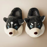 Schattige Husky Dames Huisschoenen – Novi