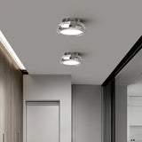 Moderne Plafondlamp met Glazen Kappen