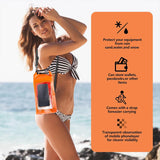 AquaVault Waterdichte Dry Bag 2L | Met Touchscreen-venster | Outdoor Tas voor Kajak, Trekking & Watersport