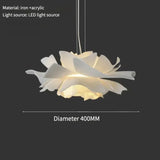 Hanglamp in de vorm van een lotusbloem – Decoratieve plafondlamp met gelaagde kap