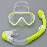 AquaJuni Kinder Duikmasker met Snorkel | Antivolg & Levensveilig | Gehard Glas & Silicoon | Voor Jongens & Meisjes 7–15 Jaar