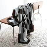 NordLuxe | Jacquard Plaid | Imitatie Kasjmier | Zacht & Warm | Sofa-deken & Beddeken in Scandinavische Stijl