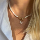 Suse™️ | Parelketting voor meisjes met initialen