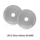 MHW-3BOMBER 51/53/58.5mm Espresso Puck Scherm Dubbelwandig Metaal Koffie Herbruikbaar Filter